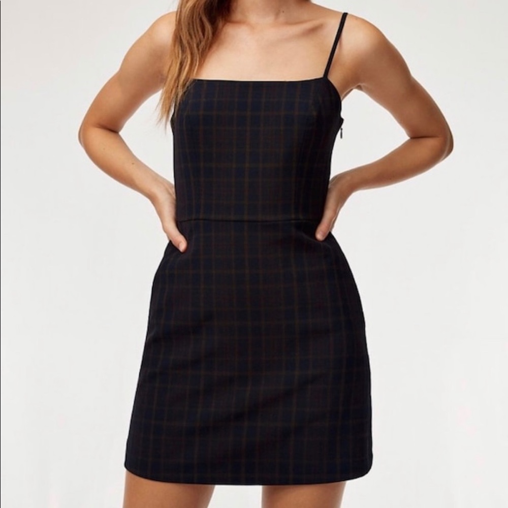 Aritzia Isabelle Plaid Dress Size 2